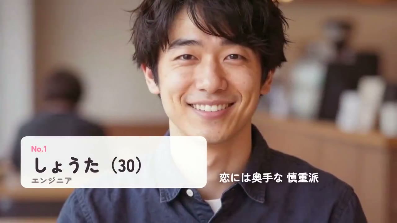 恋愛リアリティ番組風の見本